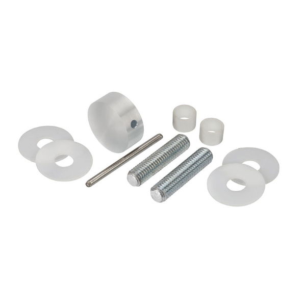 0182229 - Bolt Through Disc Set - Satin Anodised Aluminium