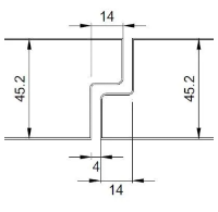 INFINITE SLIMLINE MORTICE ASSEMBLY & KEEP INSERT